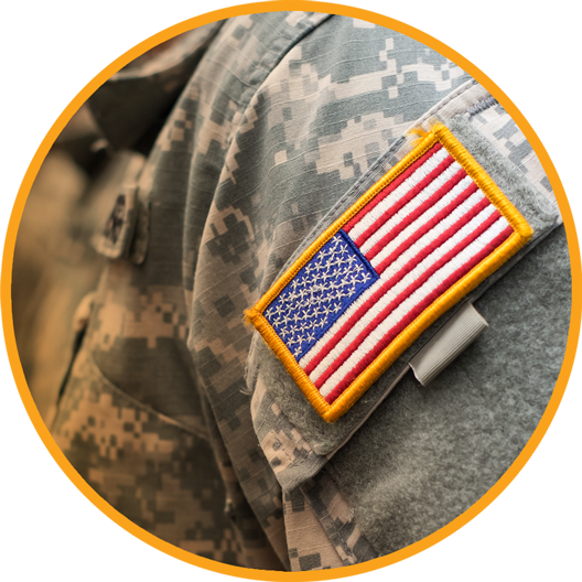 military arm badge